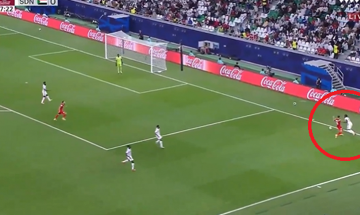 CYRK w meczu Bahrajn - Sudan i PUDŁO DEKADY xD [VIDEO]